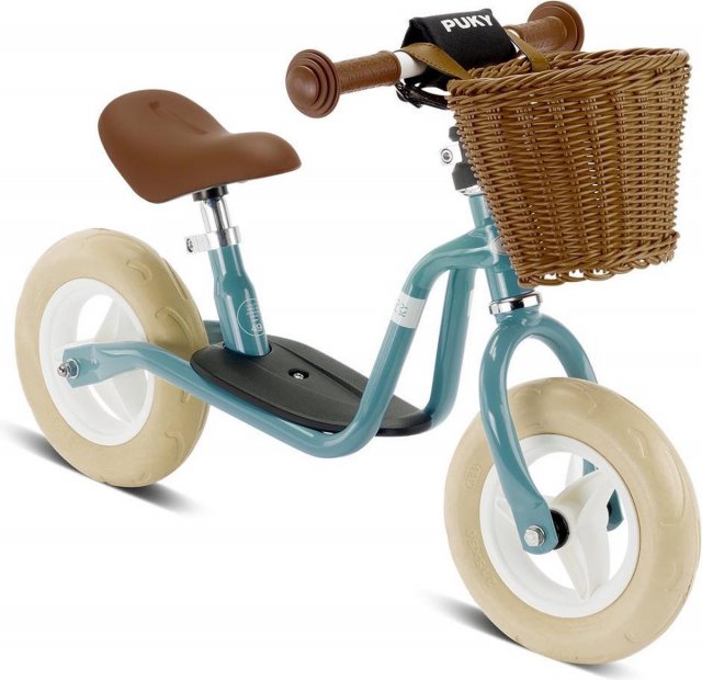 Peuter verjaardag: cadeau ideeën voor kinderen van 2 of 3 jaar. Zoals een retro Puky loopfiets.