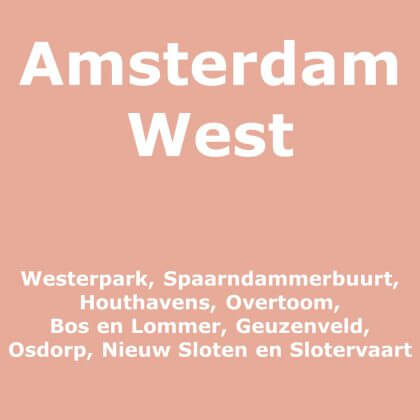 Amsterdam West met kinderen