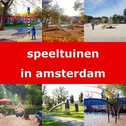 De leukste speeltuinen in Amsterdam voor kinderen