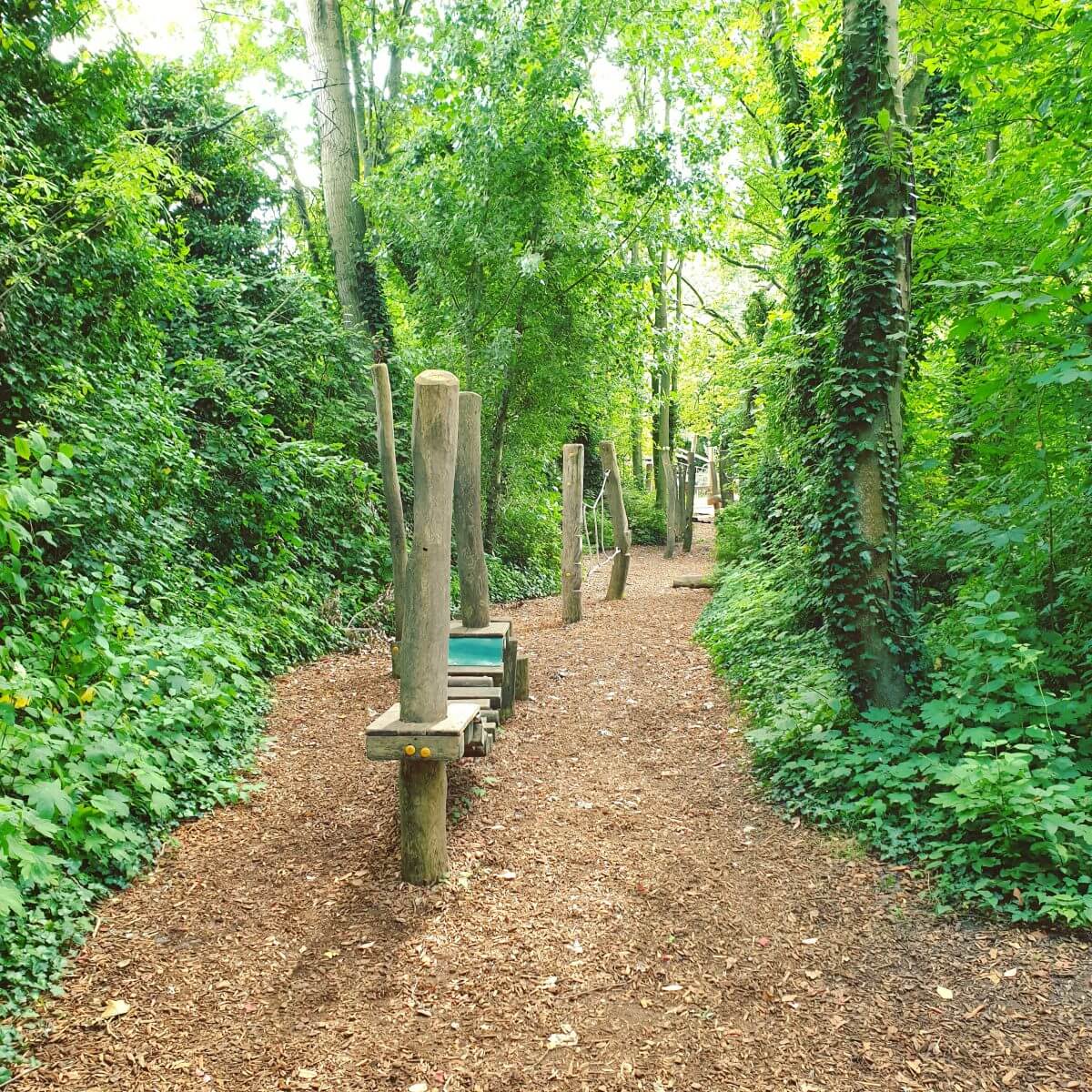 speeltuin in bos