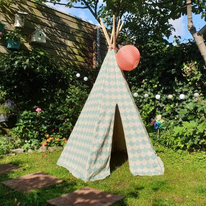 Duurzaam speelgoed: cadeau ideeën voor kinderen - tipi tenten 