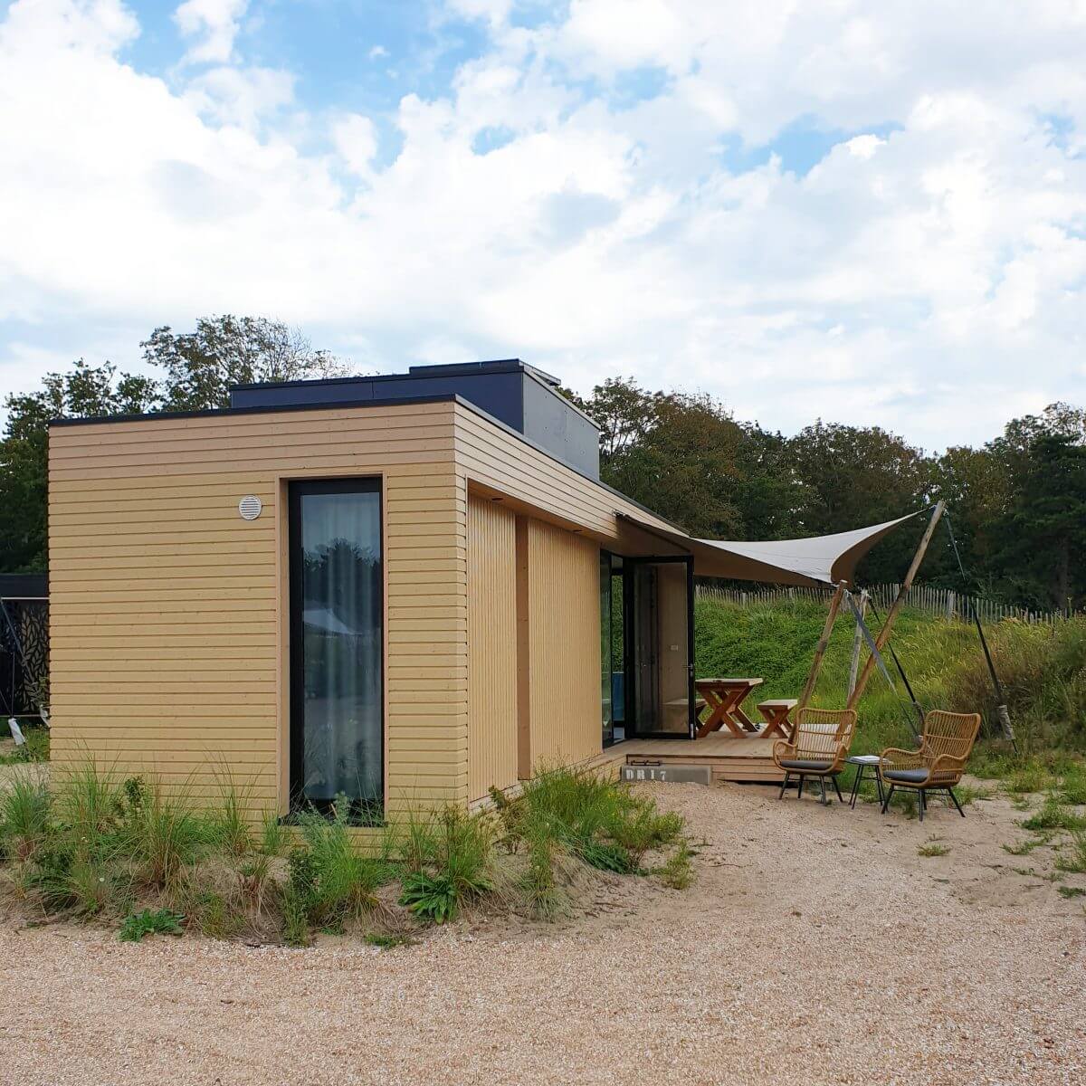 Weekendje weg met kinderen: een huisje op Camping Bakkum, genaamd de Duinroos