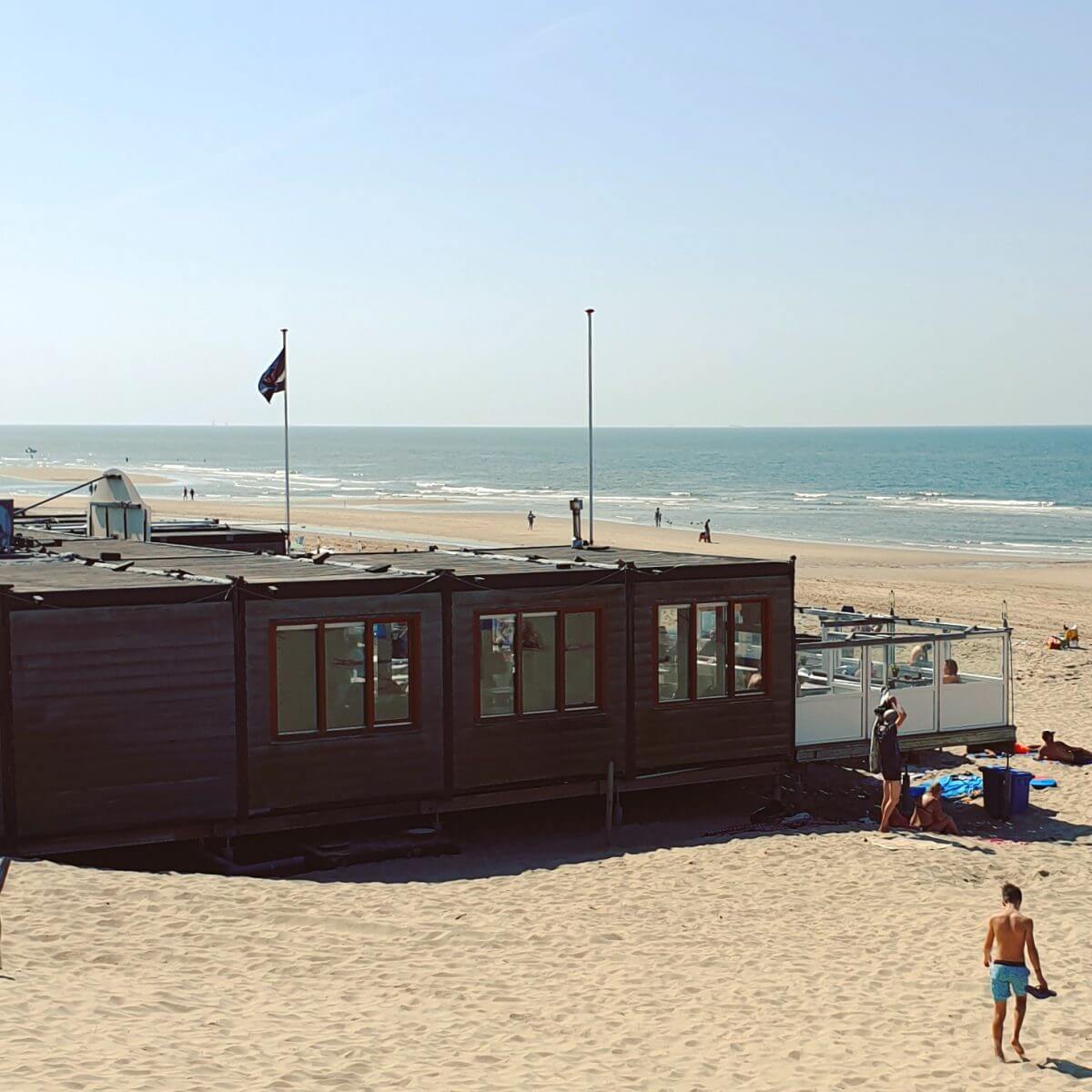 Bad Noord op strand Bakkum