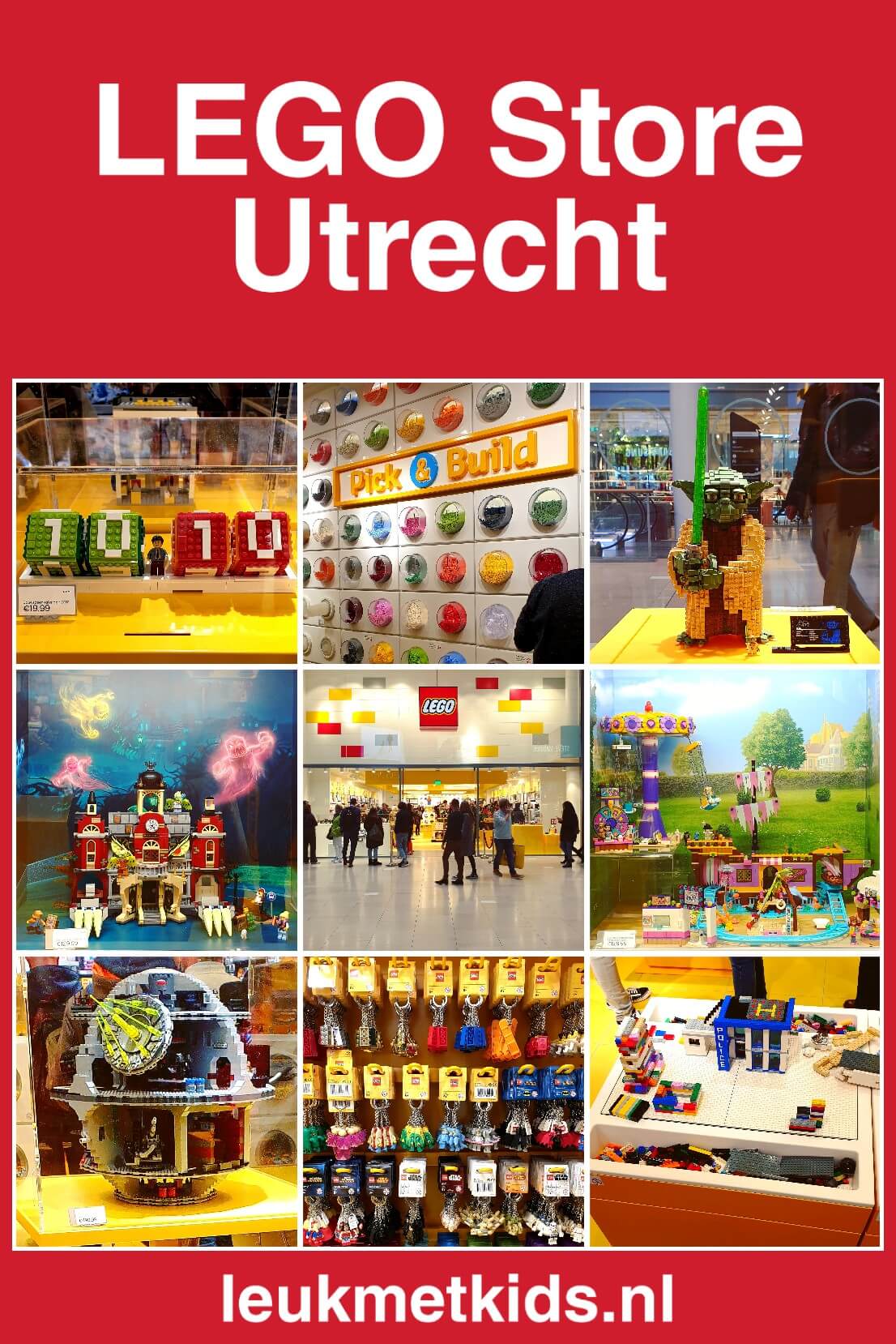 LEGO Store Utrecht: eerste winkel in Nederland, binnenkort ook Amsterdam