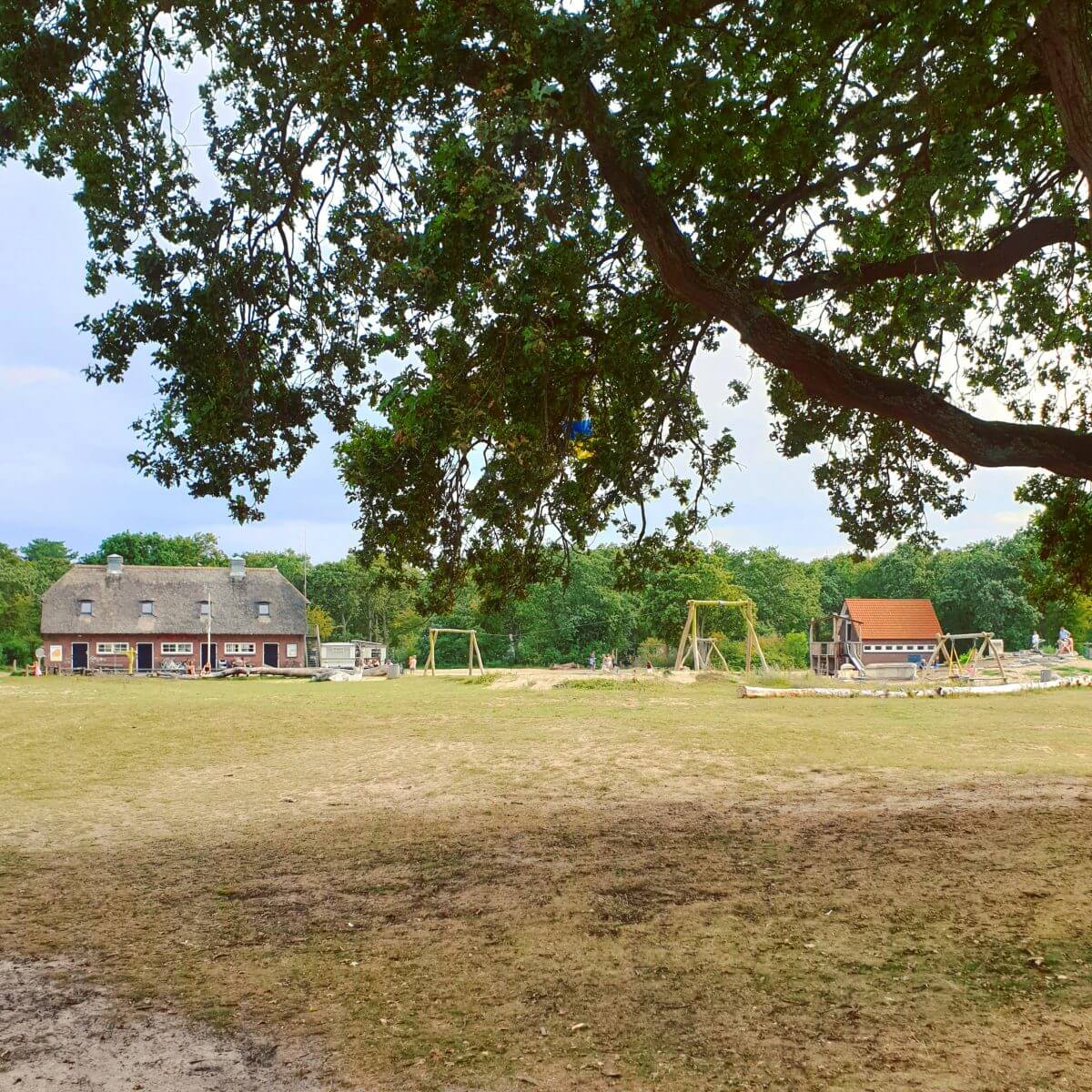 grote speeltuin van camping bakkum