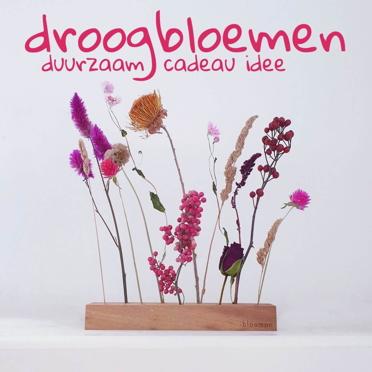 Droogbloemen: een duurzaam cadeau voor een vrouw of meisje