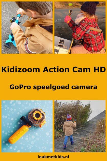 Kidizoom Action Cam HD review: GoPro speelgoed camera voor kinderen