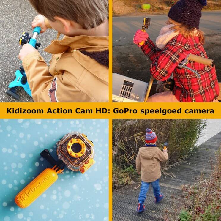 Kidizoom Action Cam HD review: GoPro speelgoed camera voor kinderen
