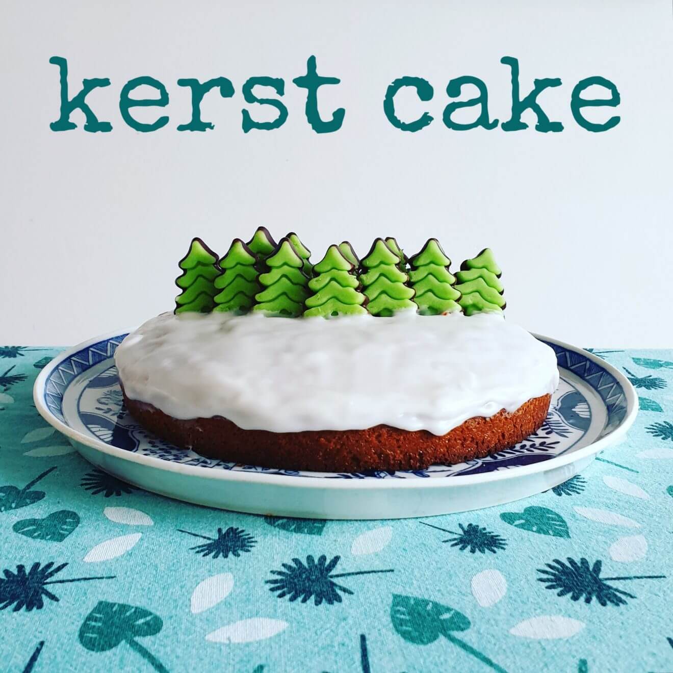 Kerst cake: een makkelijk recept als toetje of bij de koffie