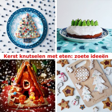 Kerst knutselen met eten: zoete recepten en ideeën. Kerst is de tijd dat je lekker mag knutselen met eten! Koekenmannetjes, peperkoekhuisjes, kerstmanmutsjes, kerstboomprikkers, sneeuwpopijsjes en nog veel meer. In dit artikel vind je de leukste recepten en ideeën om te knutselen met kerst eten.