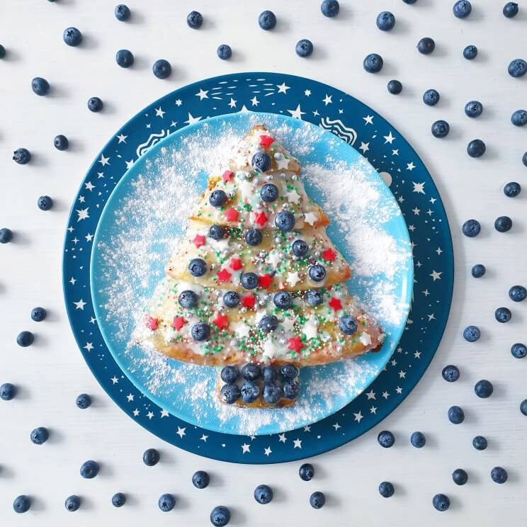 Kerst recept om te bakken: kerstboom cake