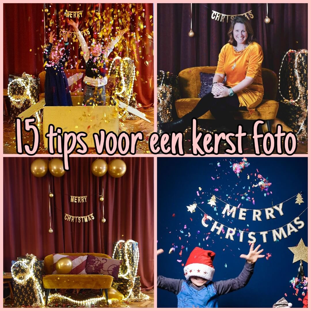 15 tips voor een kerst fotoshoot met kinderen