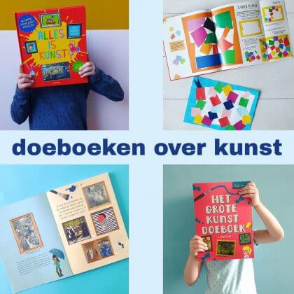 Twee boeken waarmee kinderen over kunst leren én het zelf maken