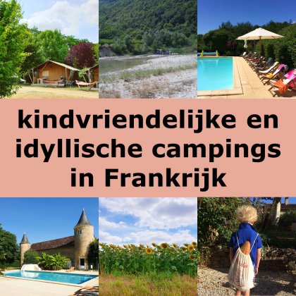 Kamperen met kinderen: idyllische kindvriendelijke campings in Frankrijk. Ben je op zoek naar kleine, idyllische en kindvriendelijke campings in Frankrijk? En dan liefst ook met zwembad, meer of rivier? Met natuurlijk voldoende plek met om te spelen, maar wel kleinschalig? In dit artikel verzamel ik leuke kleinere campings voor ouders en kinderen. Leuk voor baby, peuter en kleuter, of juist grotere kinderen en tieners.