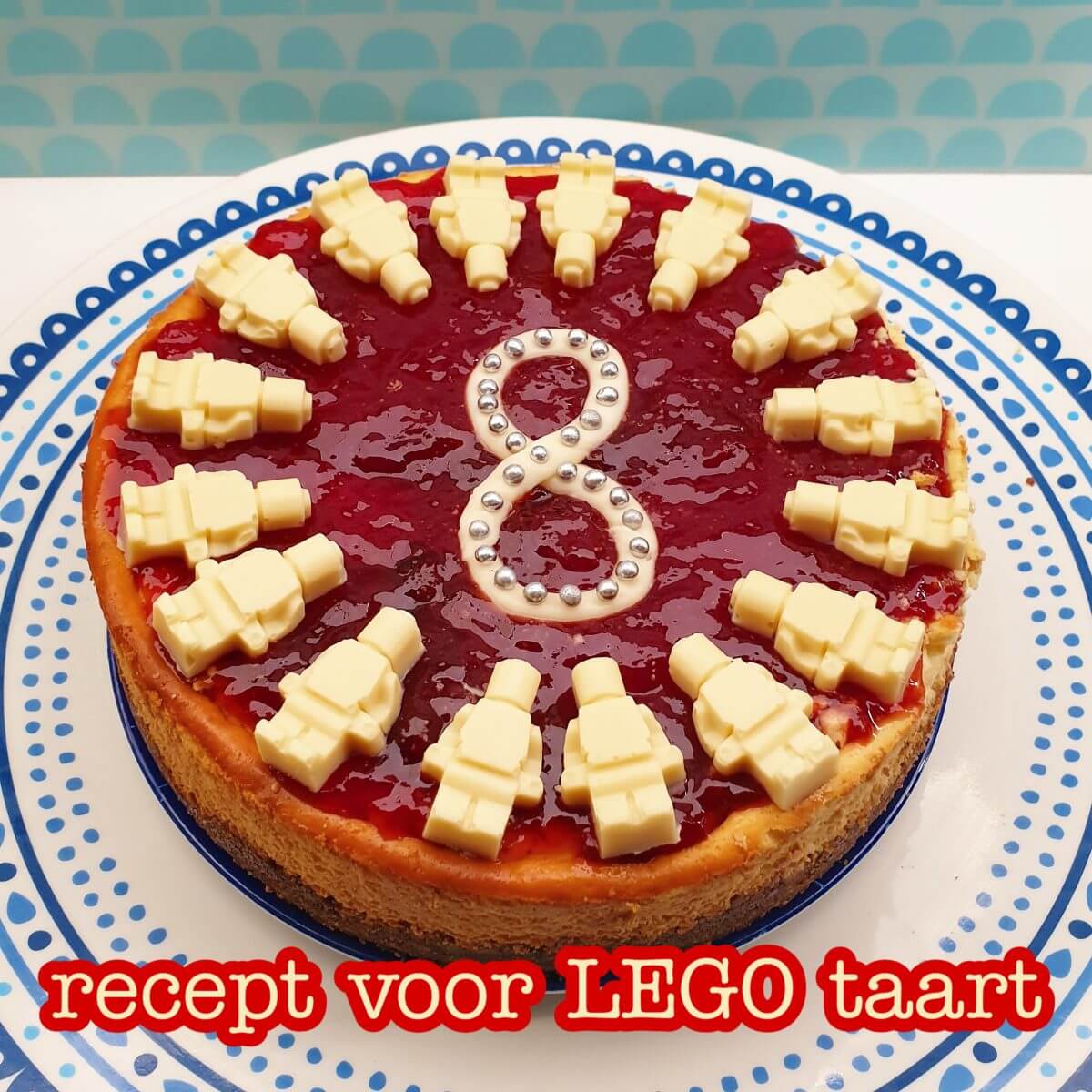 Recept voor verjaardagstaart: makkelijke LEGO taart