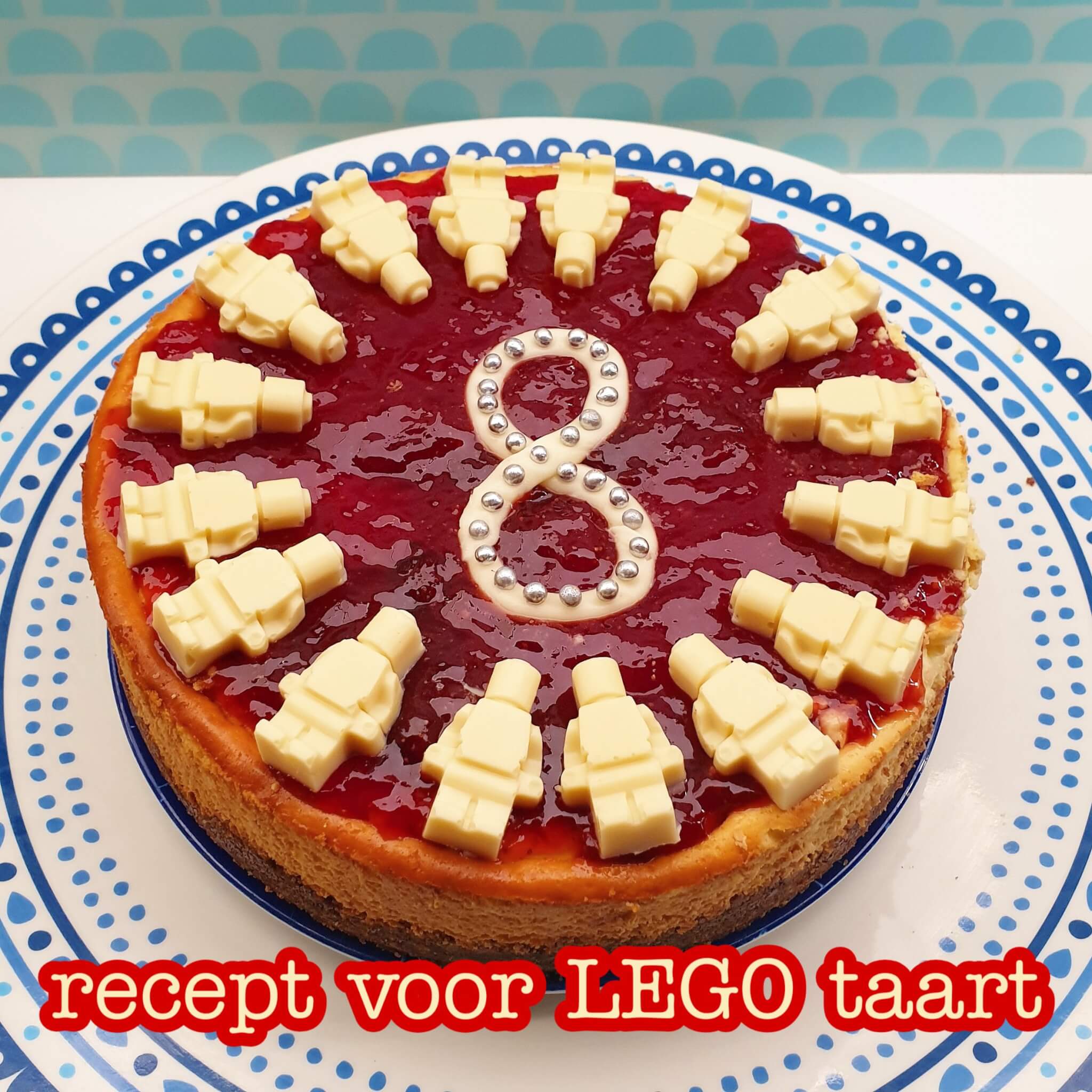 Recept voor verjaardagstaart: makkelijke LEGO taart