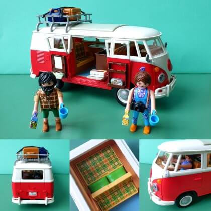 Verjaardag cadeau ideeën voor kinderen van 6, 7 of 8 jaar. Zoals dit Volkswagen camper busje van Playmobil.
