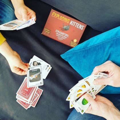 Exploding kittens - De leukste (bord)spelletjes voor peuters, kleuters, kinderen en tieners