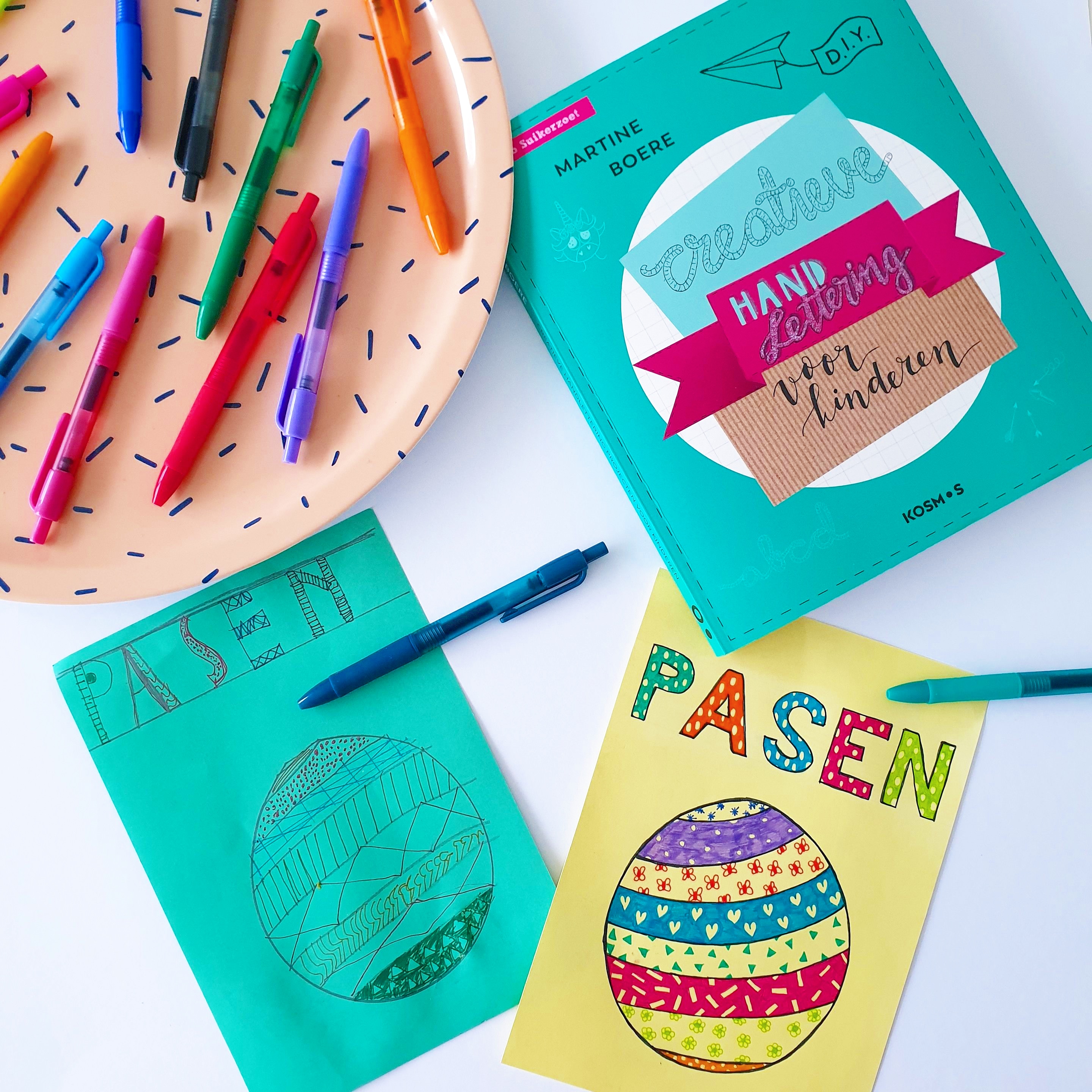 creatieve handlettering voor kinderen