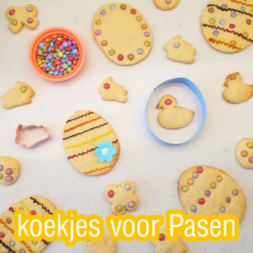 Koekjes recept voor Pasen: Paaskoekjes met Smarties