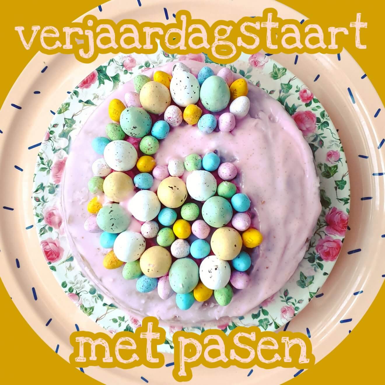 Verjaardagstaart: een leuk recept als je jarig bent rond Pasen