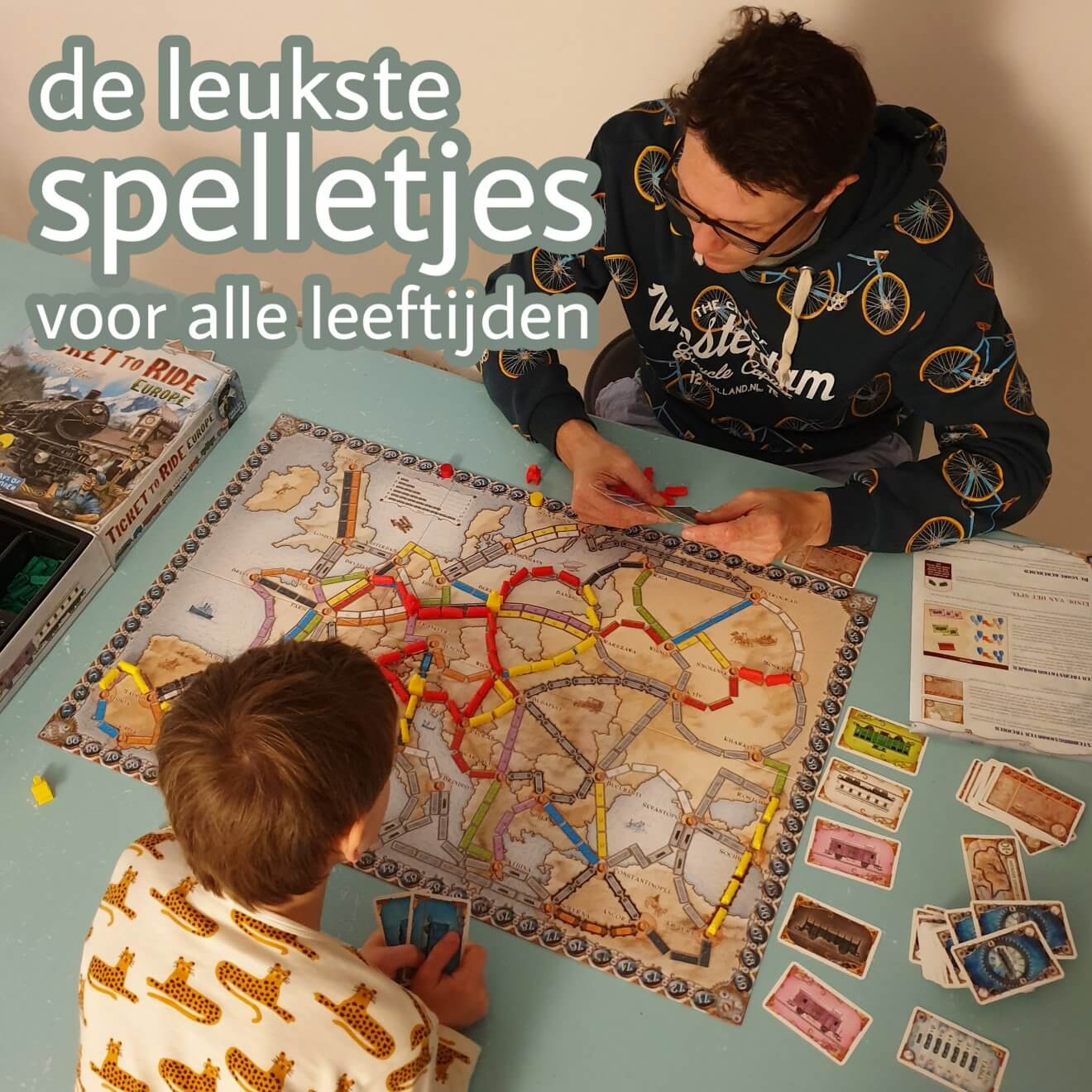 De leukste (bord)spelletjes voor peuters, kleuters, kinderen en tieners