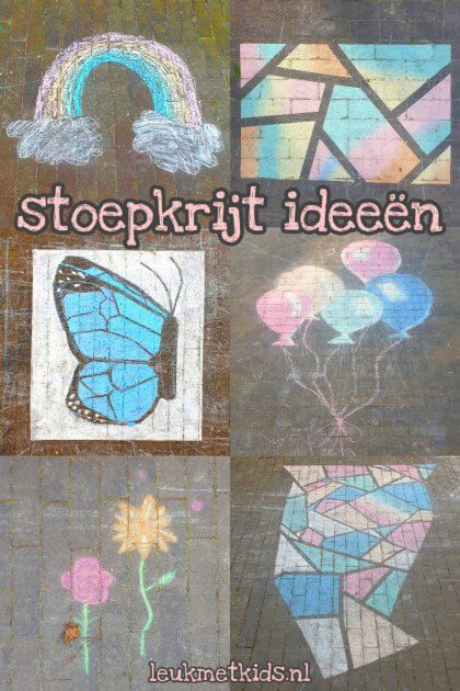 Stoepkrijt tekeningen maken: toffe tips en ideeën