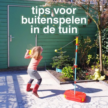 Buitenspelen in je eigen tuin: met deze tips kun je kinderen stimuleren