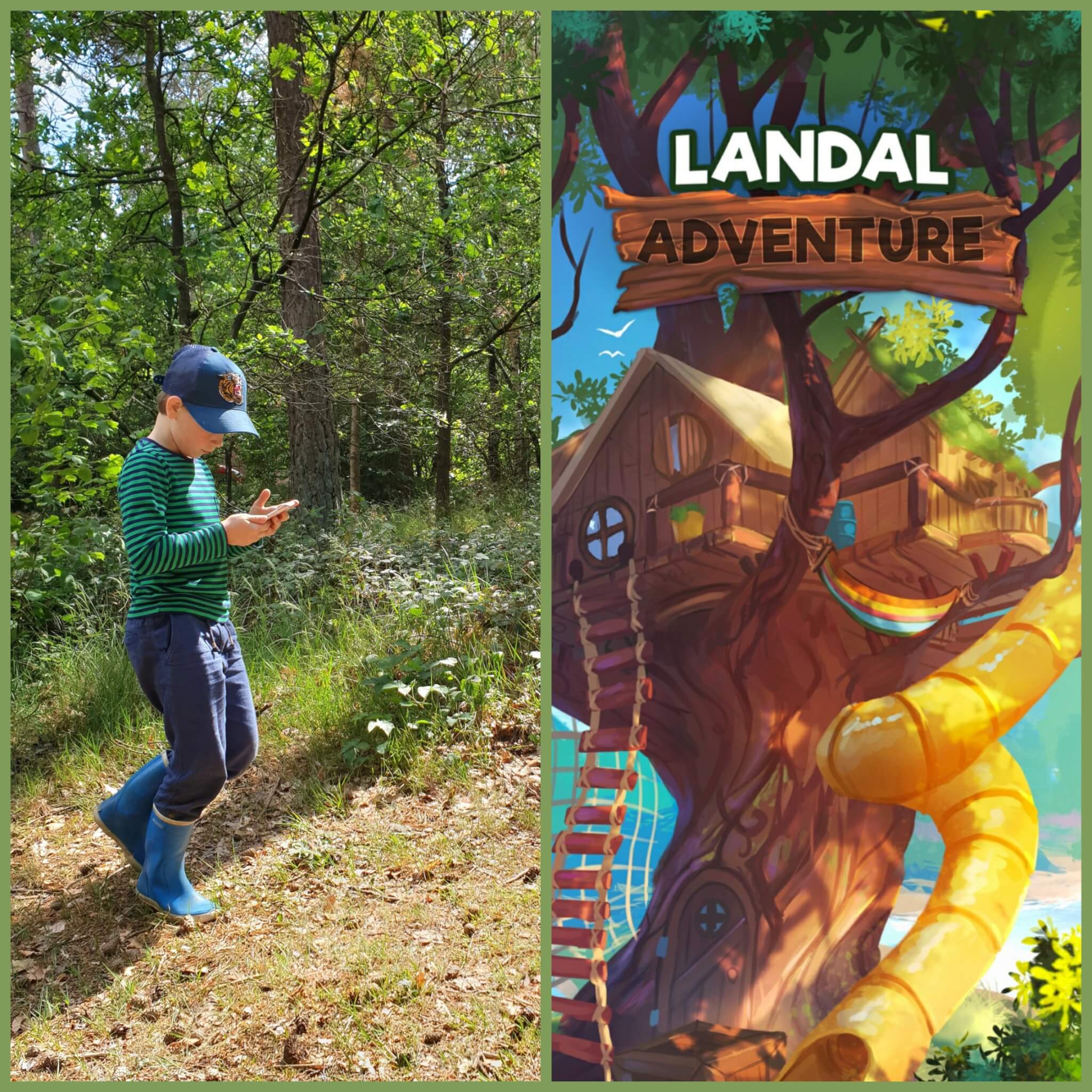 Landal Adventure game app: kruising tussen Minecraft en Pokemon Go in de natuur