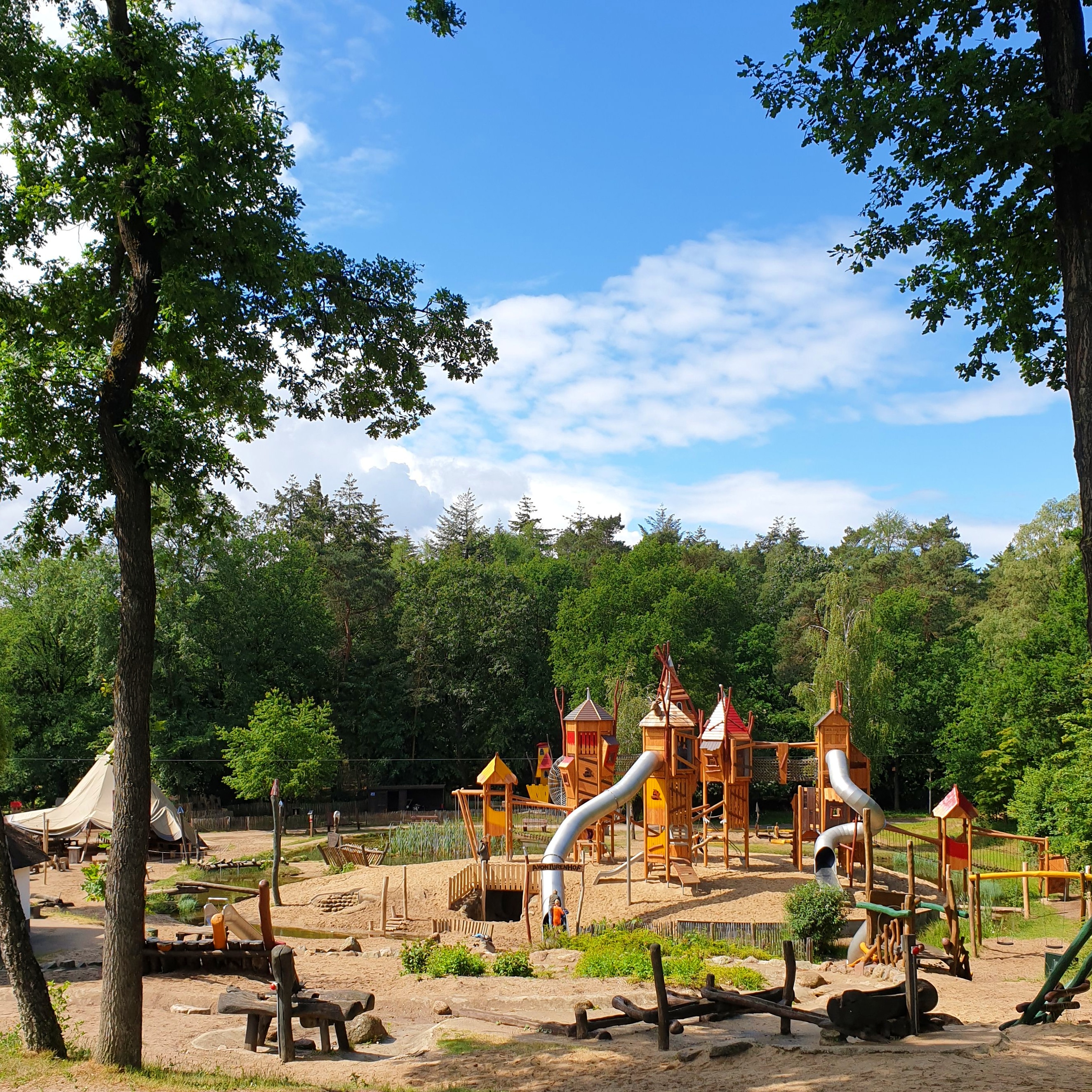 de speeltuin van Landal Miggelenberg