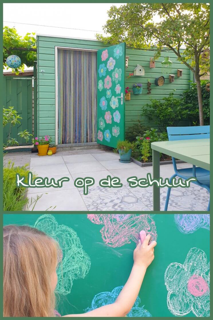 Schuur verven en opknappen: zo heb je altijd groen en kleur in de tuin