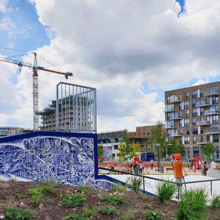 Urban Sport Zone Amsterdam: skatebaan en speeltuin Zeeburgereiland