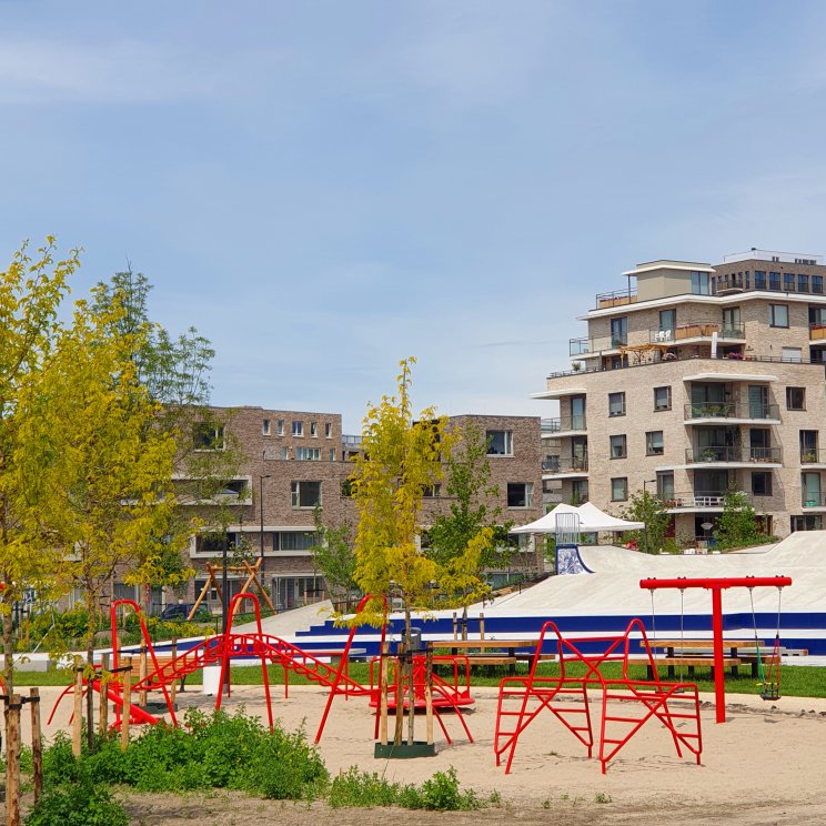 Urban Sport Zone Amsterdam: skatebaan en speeltuin Zeeburgereiland 