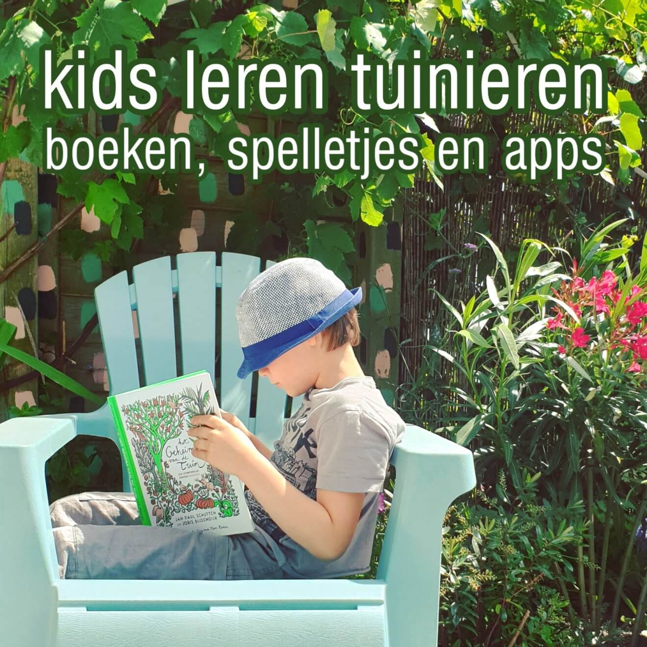Kinderen leren over tuinieren en planten: boeken, spelletjes en apps