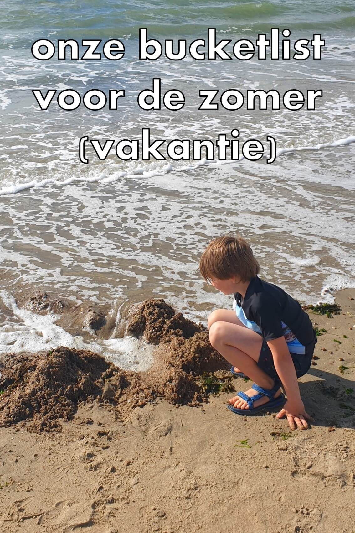 Onze zomer bucketlist: leuke zomervakantie activiteiten voor kinderen. Ieder jaar maken we een flinke lijst zomer activiteiten voor kinderen, om te doen in en rond de zomervakantie. Ook dit jaar maakten een lijst met leuke ideeën om deze vakantie te doen. Met ideeën voor peuters, kleuters, grotere kinderen en tieners. En voor mooi weer, maar ook voor slecht weer.