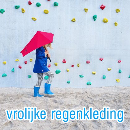Hippe regenjassen, regenbroeken en regenlaarzen voor kinderen