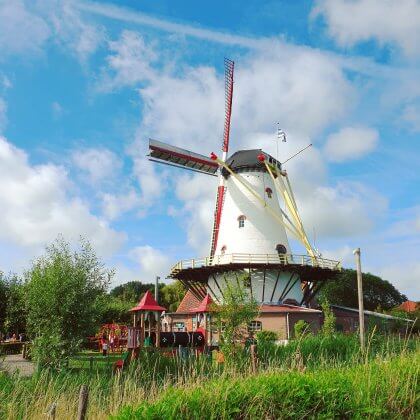 Kindvriendelijk restaurant Schouwen-Duiveland: De Pannekoekenmolen in Burgh-Haamstede, Zeeland