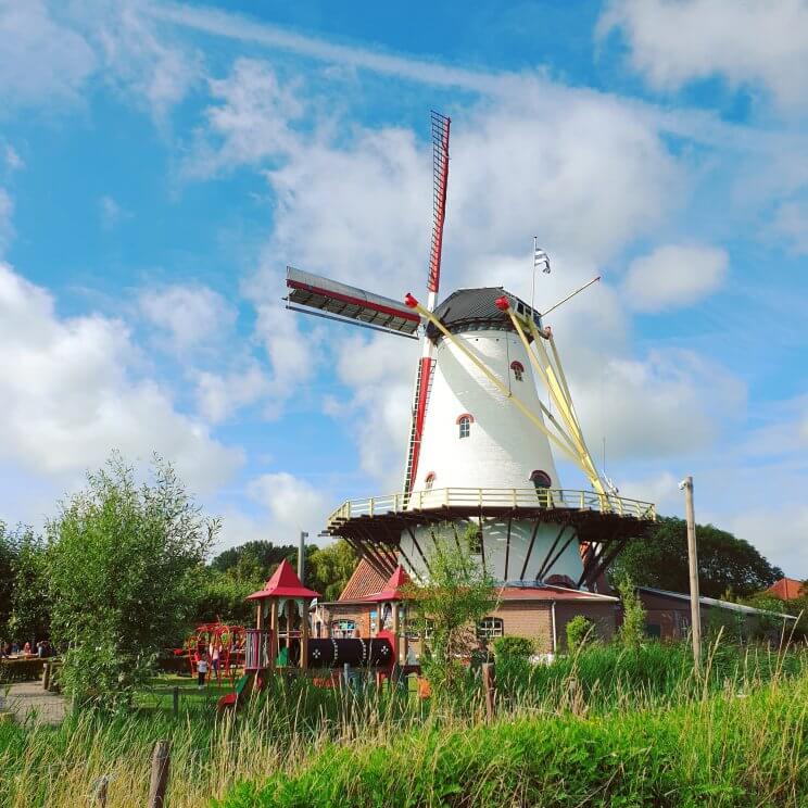 Kindvriendelijk restaurant Schouwen-Duiveland: Pannekoekenmolen de Graanhalm in Burgh Haamstede, Zeeland