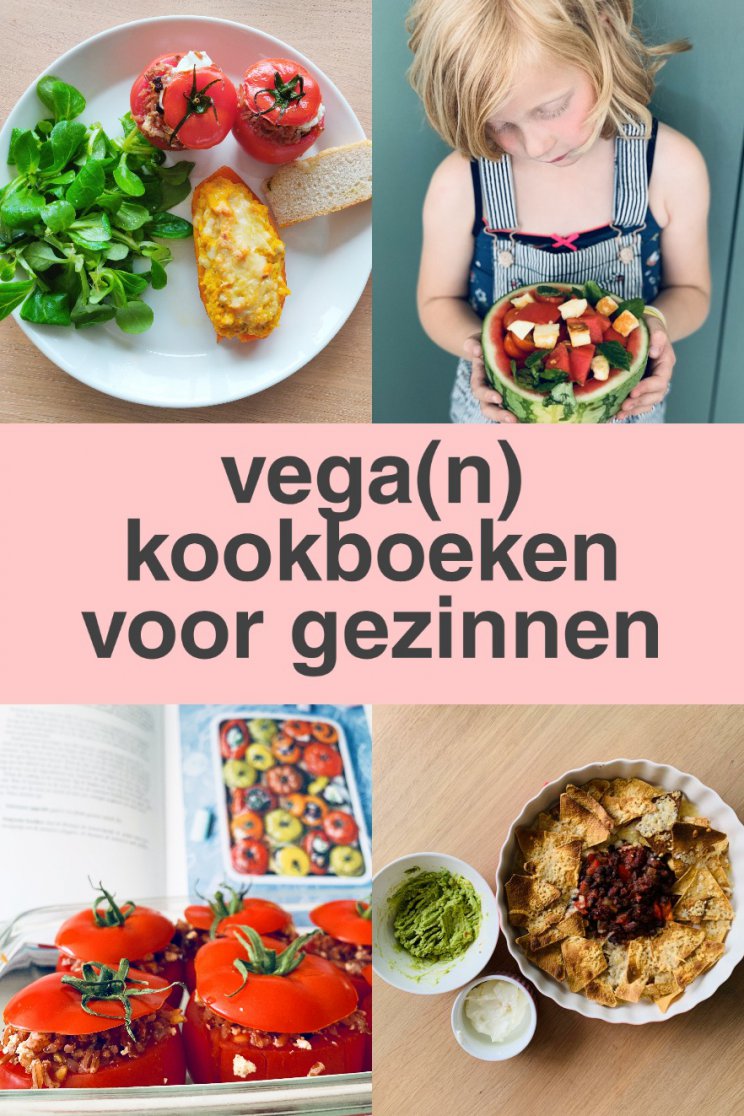 Vegetarische en vegan kookboeken voor gezinnen