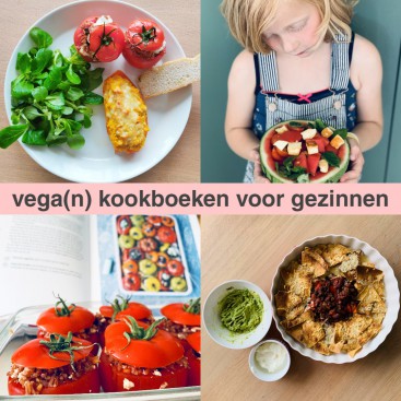 Vegetarische en vegan kookboeken voor gezinnen