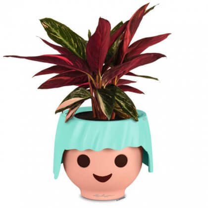 Verjaardagscadeau voor kids van 9, 10, 11 en 12 jaar: leuke cadeau tips voor bovenbouw kinderen. Hoe gaaf is deze Tafelplantenbak van Lechuza in de vorm van Playmobil?