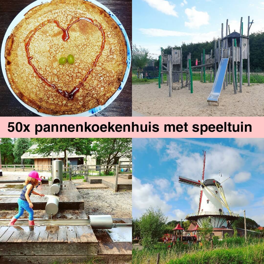 Pannenkoekenhuis met speeltuin: 50 kindvriendelijke restaurants. Het is een ideale plek om te eten met kinderen: een pannenkoekenhuis met speeltuin. Daarom maakte ik een lijstje met pannenkoekenrestaurants in heel Nederland.
