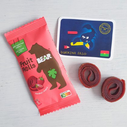 BEAR fruit rolls fruit snacks alternatief voor snoep