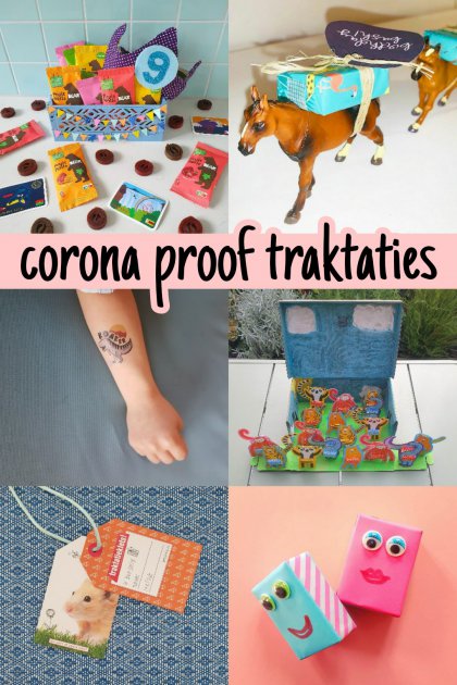 Corona proof voorverpakte traktatie ideeën: verjaardag op school of crèche