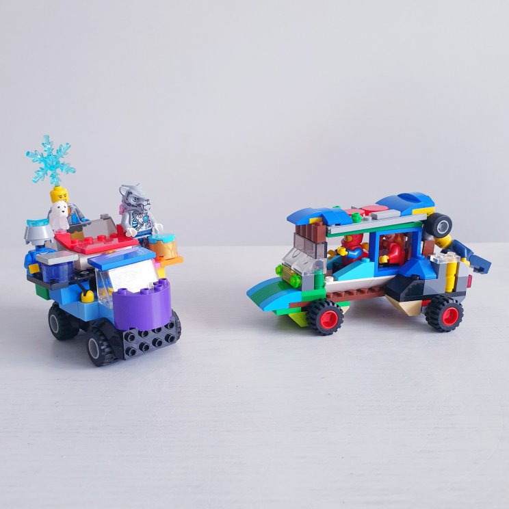 LEGO ideeën om te bouwen: heel veel voorbeelden - race auto's 