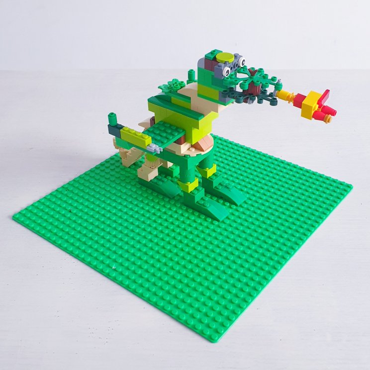 LEGO draak bouwen - dragon diy