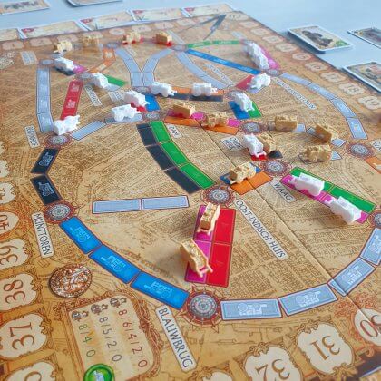 Bordspel voor kinderen en tieners: Ticket to Ride Amsterdam