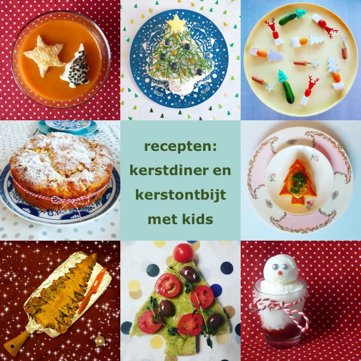 Recepten voor kerstdiner en kerstontbijt met kinderen, voor school en thuis. Een kerstdiner wordt extra feestelijk met vrolijke kindvriendelijke recepten. Ik verzamelde heel veel leuke ideeën, voor kerstontbijt, kerstlunch en kerstdiner. Het zijn allemaal makkelijke recepten, voor school en thuis. Veel van deze deze recepten voor het kerstdiner kun je ook samen met kinderen maken.