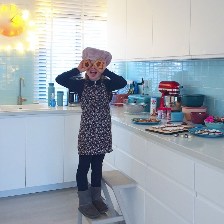 Winter koekjes bakken en versieren