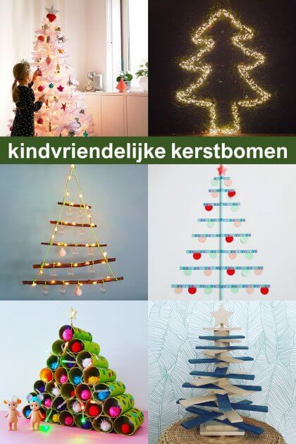 Het begin Gooi Bruin Ideeën voor een kindvriendelijke kerstboom, ook duurzame keuzes Leuk met  kids